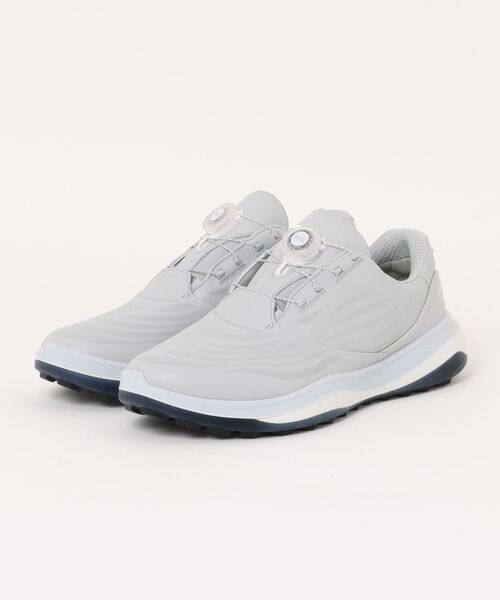 ECCO 王道モデル GOLF LT1 メンズ 本革 ゴルフシューズ 防水