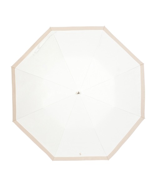 POLO RALPH LAUREN(ポロ ラルフ ローレン)の「【WEB限定】遮光100% 晴雨兼用 折りたたみ日傘 竹手元 切り継ぎ ”ワンポイント”(折りたたみ傘・レディース・ベージュ/ネイビー/ホワイト×ネイビー/オフホワイト・FREE)」の22枚目の写真