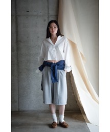 k3＆co. ケースリーアンドコ　リネントップス　バックリボン k3&co.｜ケイスリーアンドコーの通販 - ZOZOTOWN