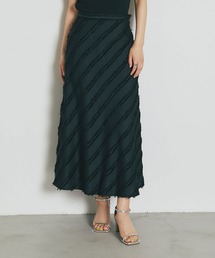 &. NOSTALGIA | フリンジタイトフレアスカート(スカート)