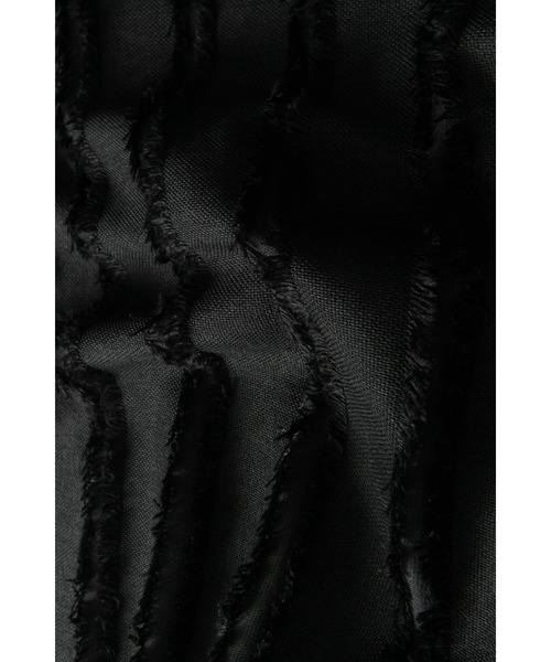 &. NOSTALGIA（アンドドットノスタルジア）の「フリンジタイトフレアスカート（スカート・レディース・ベージュ/ブラック・M）」の17枚目の写真