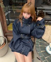 RAY CASSIN | ショート丈ルーズトレンチコート(トレンチコート)