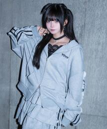 Whinny（ホワイニー）の「Whinny/【2026春新作♪】冬の夜空にお星様パーカー（パーカー）」