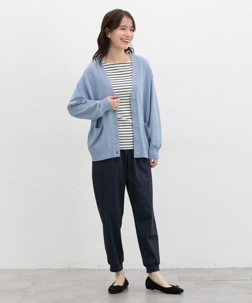 Honeys(ハニーズ)の「【ハニさら・アクティブウェア・接触冷感・吸水速乾・UVカット】快適クールイージーパンツ(その他パンツ・レディース・ブラック/ネイビー/スミクロ・S/M/LL/L/3L)」の8枚目の写真