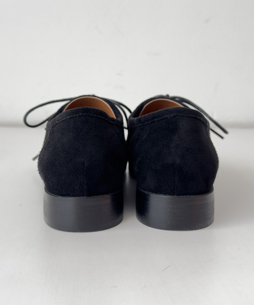 CANAL JEAN（キャナルジーン）の「El mar　フェイクスウェードモカシン（モカシン/デッキシューズ・レディース・ブラック/キャメル・23.5/24.5/24）」の12枚目の写真