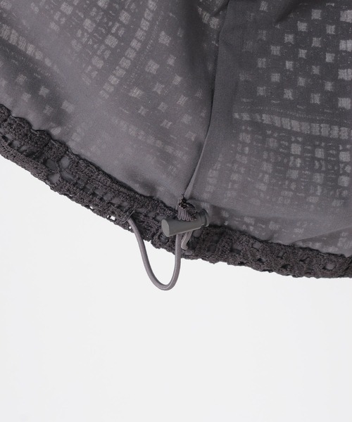 studio CLIP（スタディオクリップ）の「レースブルゾン（ブルゾン・レディース・オフホワイト/チャコール・FREE）」の16枚目の写真