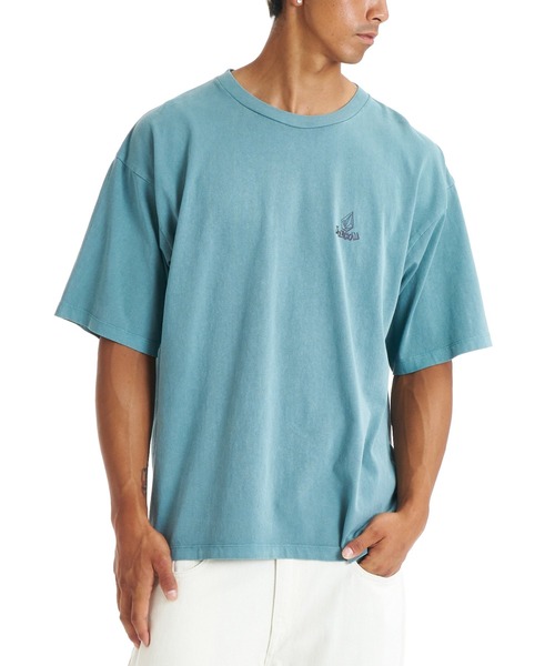 VOLCOM(ボルコム)の「VOLCOM メンズ GRAB THE STONE SS TEE Tシャツ 【2026年春夏モデル】(Tシャツ/カットソー・メンズ・ブルー系その他/ブラック/オフホワイト・X-LARGE/LARGE/MEDIUM/SMALL)」の6枚目の写真