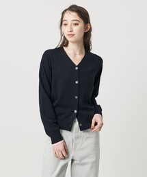 UNITED ARROWS | エンブロイダリー バイカラー カーディガン ‐ウォッシャブル‐(カーディガン/ボレロ)