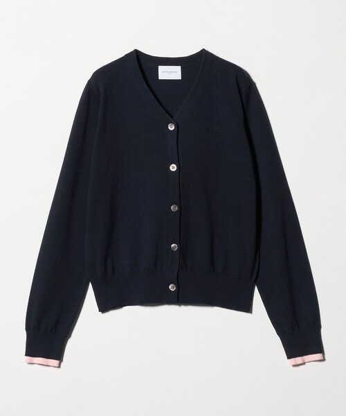 UNITED ARROWS(ユナイテッドアローズ)の「エンブロイダリー バイカラー カーディガン ‐ウォッシャブル‐(カーディガン/ボレロ・レディース・グレー系/ネイビー/ライトブルー・FREE)」の20枚目の写真
