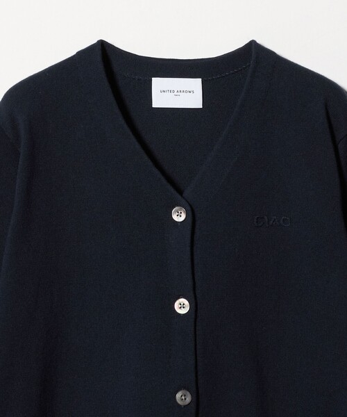UNITED ARROWS(ユナイテッドアローズ)の「エンブロイダリー バイカラー カーディガン ‐ウォッシャブル‐(カーディガン/ボレロ・レディース・グレー系/ネイビー/ライトブルー・FREE)」の21枚目の写真