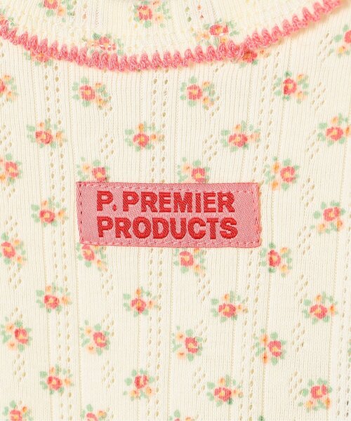 p.premier（ピードットプルミエ）の「針抜きカットソープルオーバー（Tシャツ/カットソー・キッズ・ピンク/レッド/アイボリー・80/90/100/110/120/130/140）」の19枚目の写真