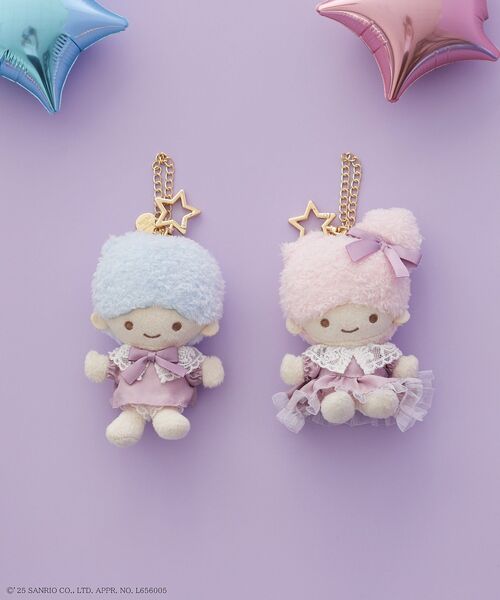 リトルツインスターズ チャームマスコット 全10種コンプリート レトロ リトルツインスターズ チャーム（チャーム）｜sanrio（サンリオ）の