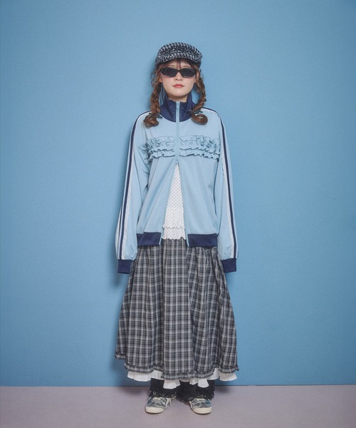 WC（ダブル シー）の「アソートパターンフリルハンチング（ハンチング/ベレー帽・レディース・ブラック系その他/ドット・FREE）」の10枚目の写真