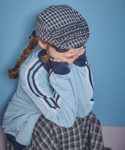 WC（ダブル シー）の「アソートパターンフリルハンチング（ハンチング/ベレー帽・レディース・ブラック系その他/ドット・FREE）」の15枚目の写真