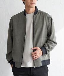 ikka（イッカ）の「【雑誌MonoMax4月号掲載】イージーケアリネンライクブルゾン「小泉孝太郎さん着用モデル」（ブルゾン）」