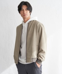 ikka（イッカ）の「【雑誌MonoMax4月号掲載】イージーケアリネンライクブルゾン「小泉孝太郎さん着用モデル」（ブルゾン）」