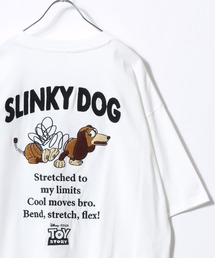 MICKEY MOUSE（ミッキーマウス）の「2026SS Disney/ディズニー ミッキー/ミニー/ベイマックス /トイ・ストーリー /ズートピア /101匹わんちゃん オーバーサイズ フロント バックサガラ刺繍 半袖Ｔシャツ レディース メンズ（Tシャツ/カットソー）」