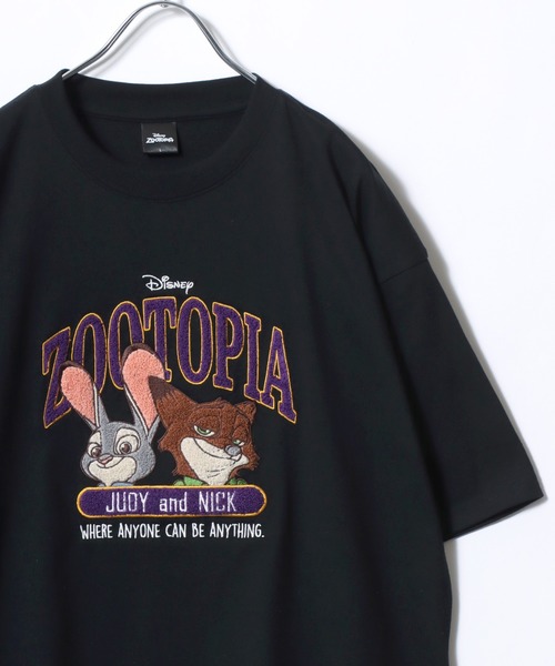 Disney(ディズニー)の「2026SS Disney/ディズニー ミッキー/ミニー/ベイマックス /トイ・ストーリー /ズートピア /101匹わんちゃん オーバーサイズ フロント バックサガラ刺繍 半袖Tシャツ レディース メンズ(Tシャツ/カットソー・レディース・ホワイト/ホワイト系その他/ホワイト系その他3/ブラック系その他4/スミクロ/ベージュ/ネイビー/ブラック系その他/ホワイト系その他2/ホワイト系その他4/ブラック系その他3/サックスブルー/ブラック系その他2/ホワイト系その他5/ブラック・M/L/LL)」の12枚目の写真