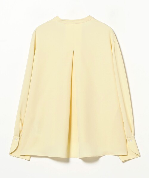 Demi-Luxe BEAMS（デミルクス ビームス）の「ストレッチ サテン ブラウス（シャツ/ブラウス・レディース・ホワイト/イエロー/ネイビー・ONE SIZE）」の12枚目の写真