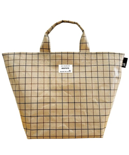 ROOTOTE(ルートート)の「ROOTOTE ルートート EU.デリ.ラミネート-T(トートバッグ・レディース・レッド/グリーン/ブラウン/ベージュ・FREE)」の1枚目の写真