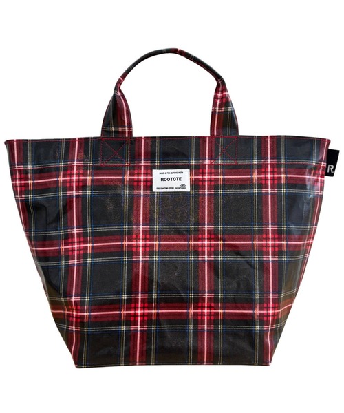 ROOTOTE(ルートート)の「ROOTOTE ルートート EU.デリ.ラミネート-T(トートバッグ・レディース・レッド/グリーン/ブラウン/ベージュ・FREE)」の4枚目の写真