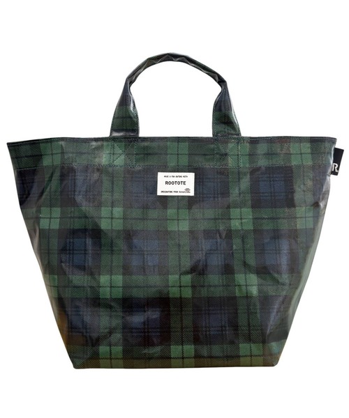 ROOTOTE(ルートート)の「ROOTOTE ルートート EU.デリ.ラミネート-T(トートバッグ・レディース・レッド/グリーン/ブラウン/ベージュ・FREE)」の3枚目の写真