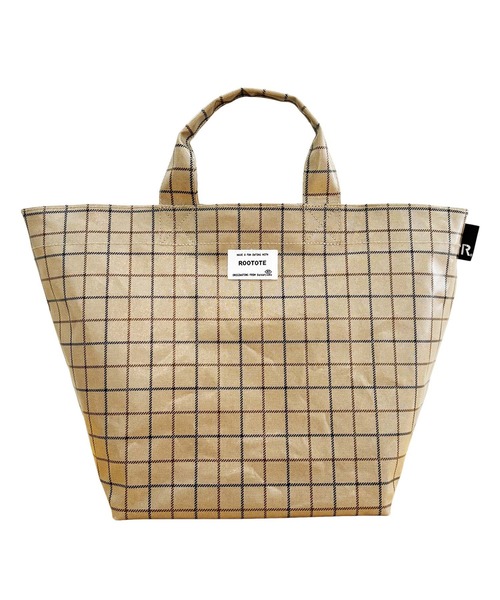 ROOTOTE(ルートート)の「ROOTOTE ルートート EU.デリ.ラミネート-T(トートバッグ・レディース・レッド/グリーン/ブラウン/ベージュ・FREE)」の6枚目の写真
