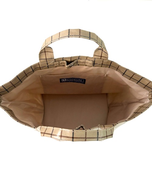 ROOTOTE(ルートート)の「ROOTOTE ルートート EU.デリ.ラミネート-T(トートバッグ・レディース・レッド/グリーン/ブラウン/ベージュ・FREE)」の12枚目の写真