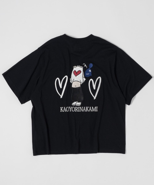 kaoyorinakami(カオヨリナカミ)の「UMEYIYA TEE / ウメミヤTシャツ(Tシャツ/カットソー・メンズ・イエロー/グリーン/ブラック/ホワイト・X-LARGE/SMALL/LARGE/MEDIUM)」の2枚目の写真