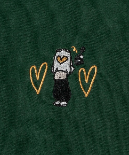 kaoyorinakami(カオヨリナカミ)の「UMEYIYA TEE / ウメミヤTシャツ(Tシャツ/カットソー・メンズ・イエロー/グリーン/ブラック/ホワイト・X-LARGE/SMALL/LARGE/MEDIUM)」の12枚目の写真