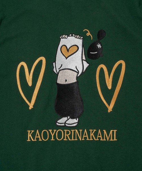 kaoyorinakami(カオヨリナカミ)の「UMEYIYA TEE / ウメミヤTシャツ(Tシャツ/カットソー・メンズ・イエロー/グリーン/ブラック/ホワイト・X-LARGE/SMALL/LARGE/MEDIUM)」の13枚目の写真