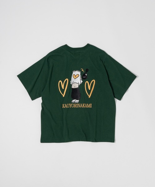kaoyorinakami(カオヨリナカミ)の「UMEYIYA TEE / ウメミヤTシャツ(Tシャツ/カットソー・メンズ・イエロー/グリーン/ブラック/ホワイト・X-LARGE/SMALL/LARGE/MEDIUM)」の14枚目の写真