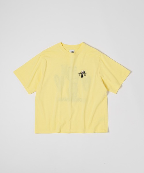 kaoyorinakami(カオヨリナカミ)の「UMEYIYA TEE / ウメミヤTシャツ(Tシャツ/カットソー・メンズ・イエロー/グリーン/ブラック/ホワイト・X-LARGE/SMALL/LARGE/MEDIUM)」の19枚目の写真
