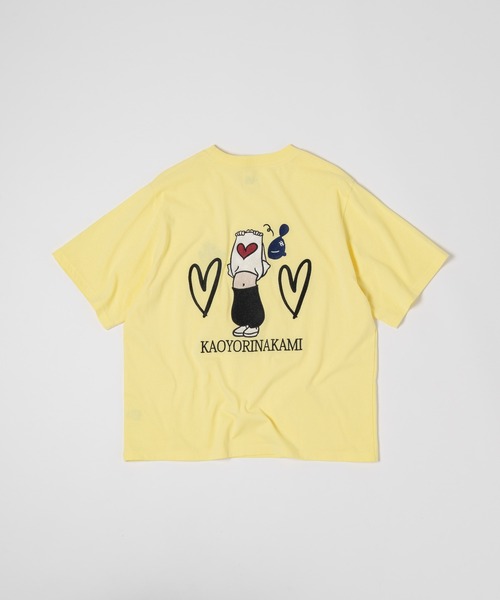 kaoyorinakami(カオヨリナカミ)の「UMEYIYA TEE / ウメミヤTシャツ(Tシャツ/カットソー・メンズ・イエロー/グリーン/ブラック/ホワイト・X-LARGE/SMALL/LARGE/MEDIUM)」の21枚目の写真