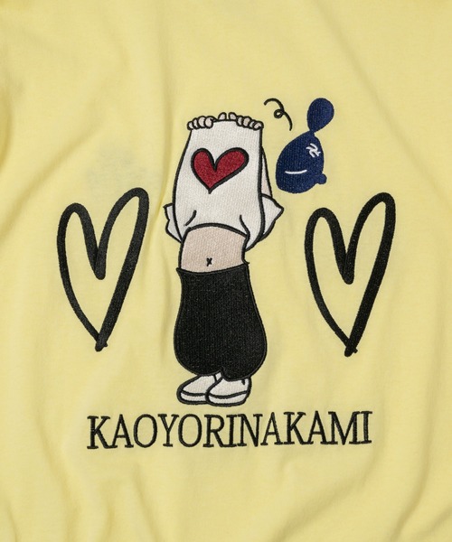 kaoyorinakami(カオヨリナカミ)の「UMEYIYA TEE / ウメミヤTシャツ(Tシャツ/カットソー・メンズ・イエロー/グリーン/ブラック/ホワイト・X-LARGE/SMALL/LARGE/MEDIUM)」の22枚目の写真