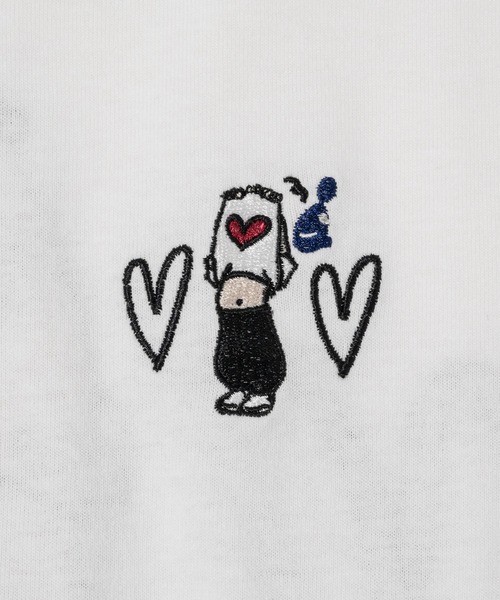 kaoyorinakami(カオヨリナカミ)の「UMEYIYA TEE / ウメミヤTシャツ(Tシャツ/カットソー・メンズ・イエロー/グリーン/ブラック/ホワイト・X-LARGE/SMALL/LARGE/MEDIUM)」の8枚目の写真