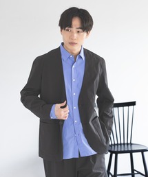 GLOBAL WORK（グローバルワーク）の「シーズンレステックシャツカーディガン/643134（ノーカラージャケット）」