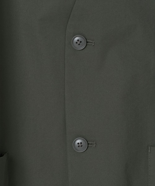 GLOBAL WORK(グローバルワーク)の「シーズンレステックシャツカーディガン/643134(ノーカラージャケット・メンズ・ブラック/チャコールグレー・SMALL/MEDIUM/LARGE/X-LARGE)」の13枚目の写真