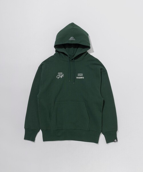 5525golf(ゴーゴーニーゴーゴルフ)の「【別注】<5525 × 10YASHOW10 × UNITED ARROWS GOLF>プルオーバー パーカー(パーカー・メンズ・ベージュ/ライトグレー/ブラック/ダークグリーン・S/M/L)」の4枚目の写真