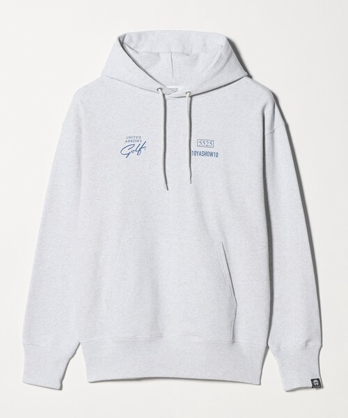 5525golf(ゴーゴーニーゴーゴルフ)の「【別注】<5525 × 10YASHOW10 × UNITED ARROWS GOLF>プルオーバー パーカー(パーカー・メンズ・ベージュ/ライトグレー/ブラック/ダークグリーン・S/M/L)」の5枚目の写真
