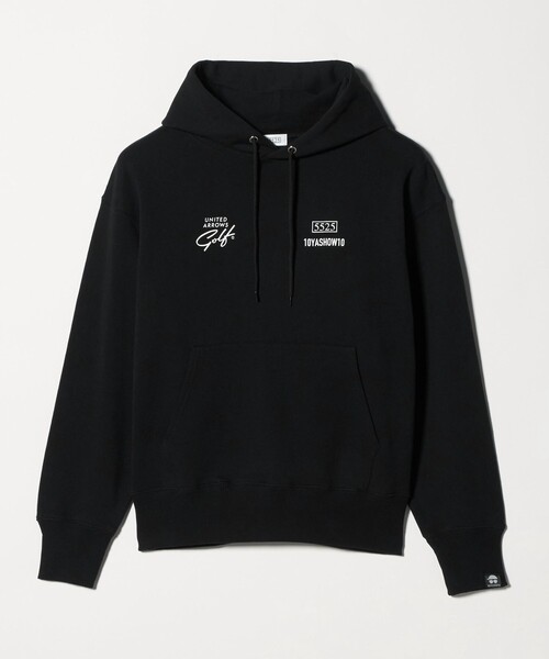 5525golf(ゴーゴーニーゴーゴルフ)の「【別注】<5525 × 10YASHOW10 × UNITED ARROWS GOLF>プルオーバー パーカー(パーカー・メンズ・ベージュ/ライトグレー/ブラック/ダークグリーン・S/M/L)」の10枚目の写真