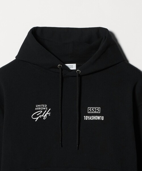 5525golf(ゴーゴーニーゴーゴルフ)の「【別注】<5525 × 10YASHOW10 × UNITED ARROWS GOLF>プルオーバー パーカー(パーカー・メンズ・ベージュ/ライトグレー/ブラック/ダークグリーン・S/M/L)」の12枚目の写真