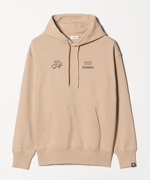5525golf(ゴーゴーニーゴーゴルフ)の「【別注】<5525 × 10YASHOW10 × UNITED ARROWS GOLF>プルオーバー パーカー(パーカー・メンズ・ベージュ/ライトグレー/ブラック/ダークグリーン・S/M/L)」の15枚目の写真