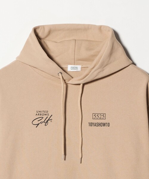 5525golf(ゴーゴーニーゴーゴルフ)の「【別注】<5525 × 10YASHOW10 × UNITED ARROWS GOLF>プルオーバー パーカー(パーカー・メンズ・ベージュ/ライトグレー/ブラック/ダークグリーン・S/M/L)」の17枚目の写真