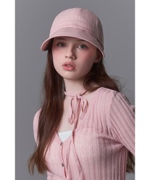 WHITE SANDS（ホワイトサンズ）の「ナチュラル コットン混 変形ボンネットハット（ハット）」