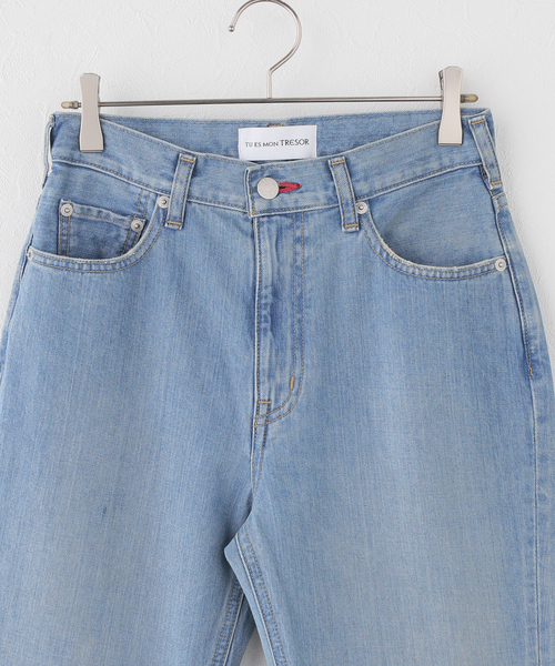 Tu es mon TRESOR（トゥ エ モン トレゾア）の「【TU ES MON TRESOR/トゥ エ モン トレゾア】r The Garnet Jean（デニムパンツ・レディース・ブルー・24/27/26/25）」の3枚目の写真