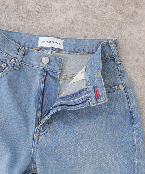Tu es mon TRESOR（トゥ エ モン トレゾア）の「【TU ES MON TRESOR/トゥ エ モン トレゾア】r The Garnet Jean（デニムパンツ・レディース・ブルー・24/27/26/25）」の7枚目の写真