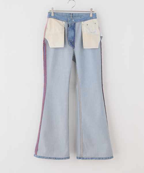 Tu es mon TRESOR（トゥ エ モン トレゾア）の「【TU ES MON TRESOR/トゥ エ モン トレゾア】r The Garnet Jean（デニムパンツ・レディース・ブルー・24/27/26/25）」の8枚目の写真