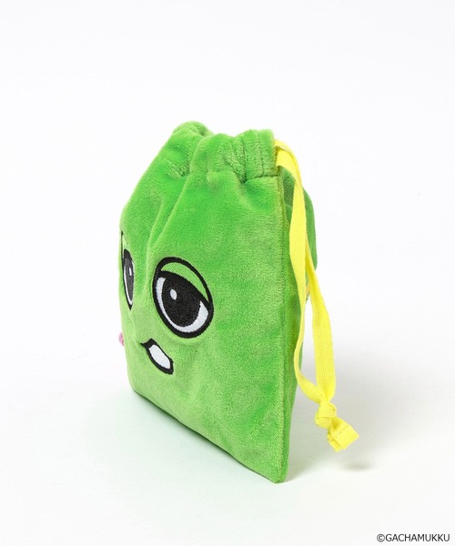 Me%（ミィパーセント）の「【ガチャピン・ムック/ガーとムー】キンチャクポーチ　650248（ポーチ・レディース・その他4/ホワイト/その他3/その他1・FREE）」の17枚目の写真