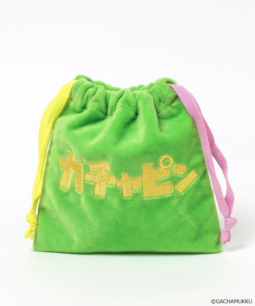 Me%（ミィパーセント）の「【ガチャピン・ムック/ガーとムー】キンチャクポーチ　650248（ポーチ・レディース・その他4/ホワイト/その他3/その他1・FREE）」の18枚目の写真